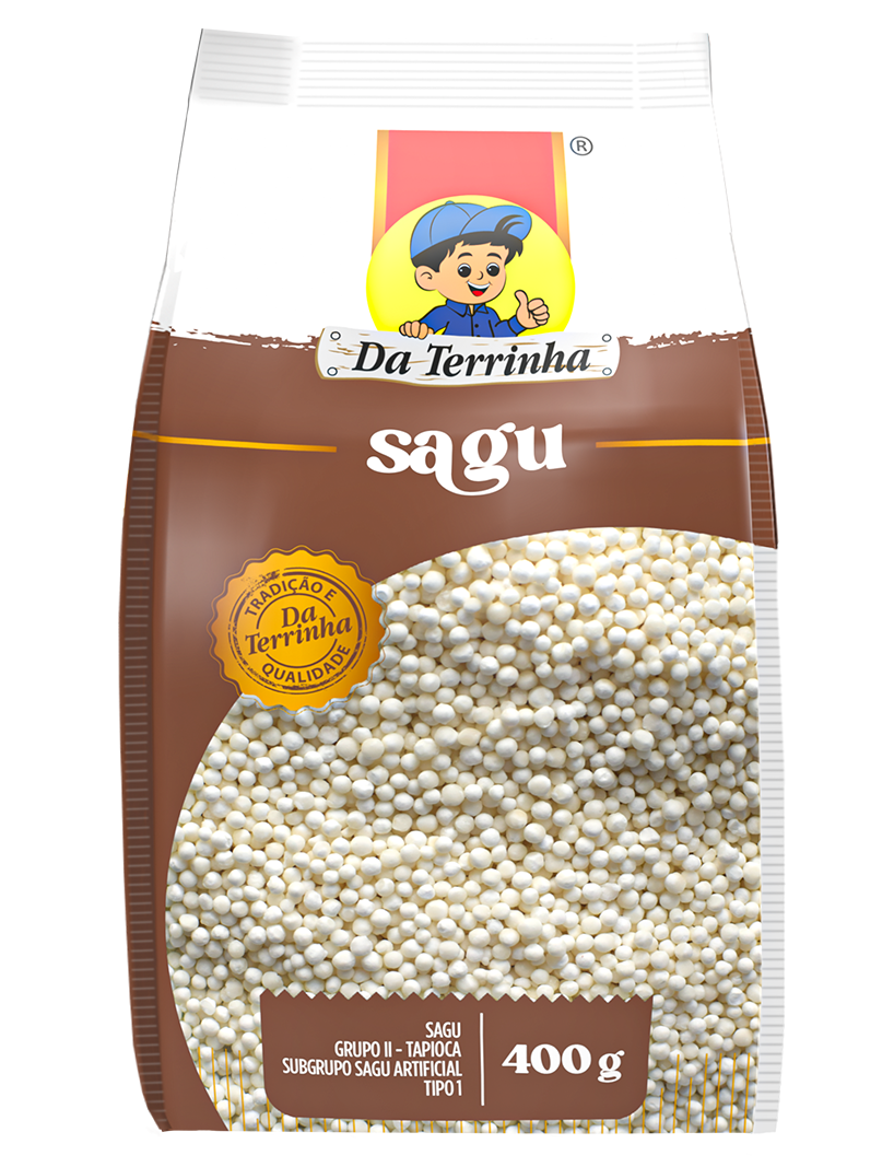 Embalagem do produto Sagú