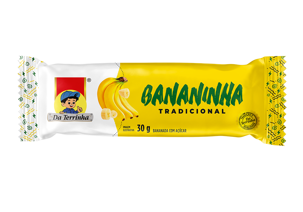 Embalagem do produto Traditional Banana Bar