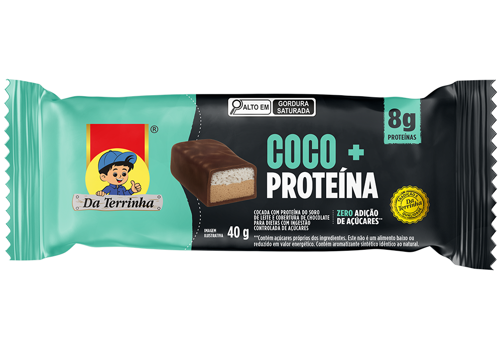 Embalagem do produto Coconut + Protein