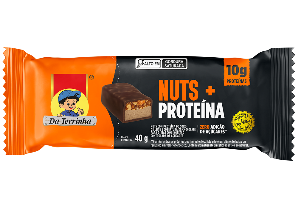 Embalagem do produto Nuts + Protein
